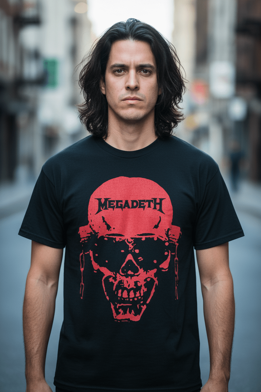 MEGADETH - Band T-Shirt: VIC - COOCOO.at - Dein Merch Shop aus Österreich
