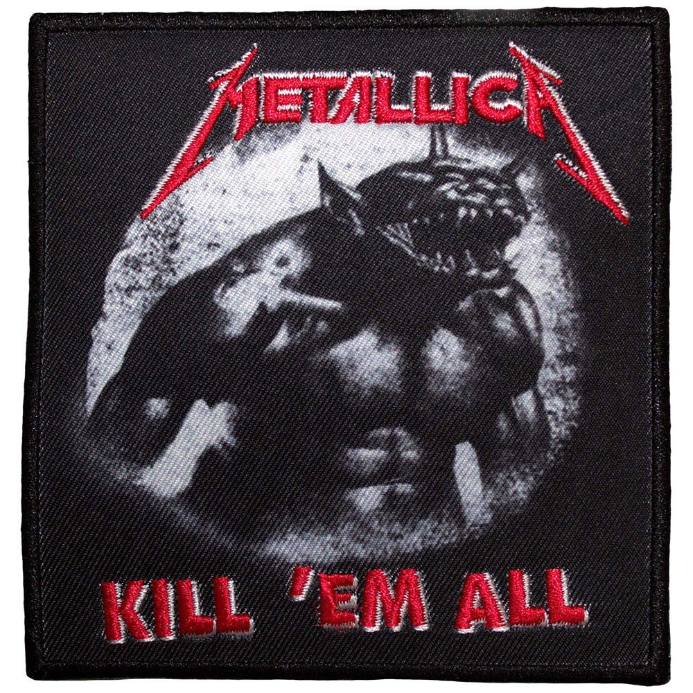 METALLICA - Band Merch Patch: Kill 'Em All / Jump In The Fire - COOCOO.at - Dein Merch Shop aus Österreich