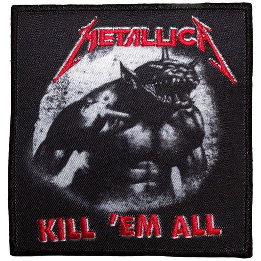 METALLICA - Band Merch Patch: Kill 'Em All / Jump In The Fire - COOCOO.at - Dein Merch Shop aus Österreich