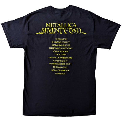 METALLICA - Band T-Shirt: 72 Seasons