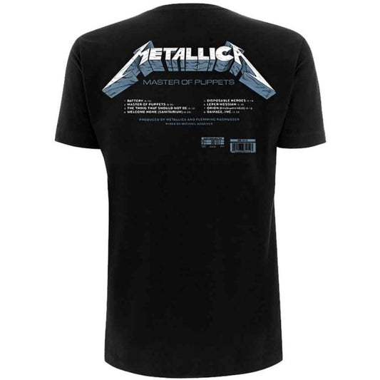 METALLICA - Band T-Shirt: Master Backside Band Merchandise T-Shirt