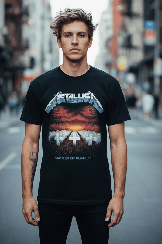 METALLICA - Band T-Shirt: Master Backside - COOCOO.at - Dein Merch Shop aus Österreich