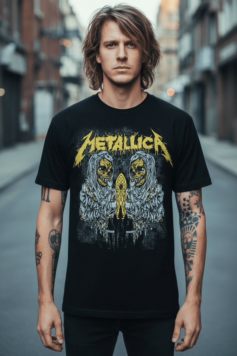 METALLICA - Band T-Shirt: Sanitarium - COOCOO.at - Dein Merch Shop aus Österreich