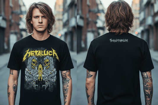 METALLICA - Band T-Shirt: Sanitarium - COOCOO.at - Dein Merch Shop aus Österreich