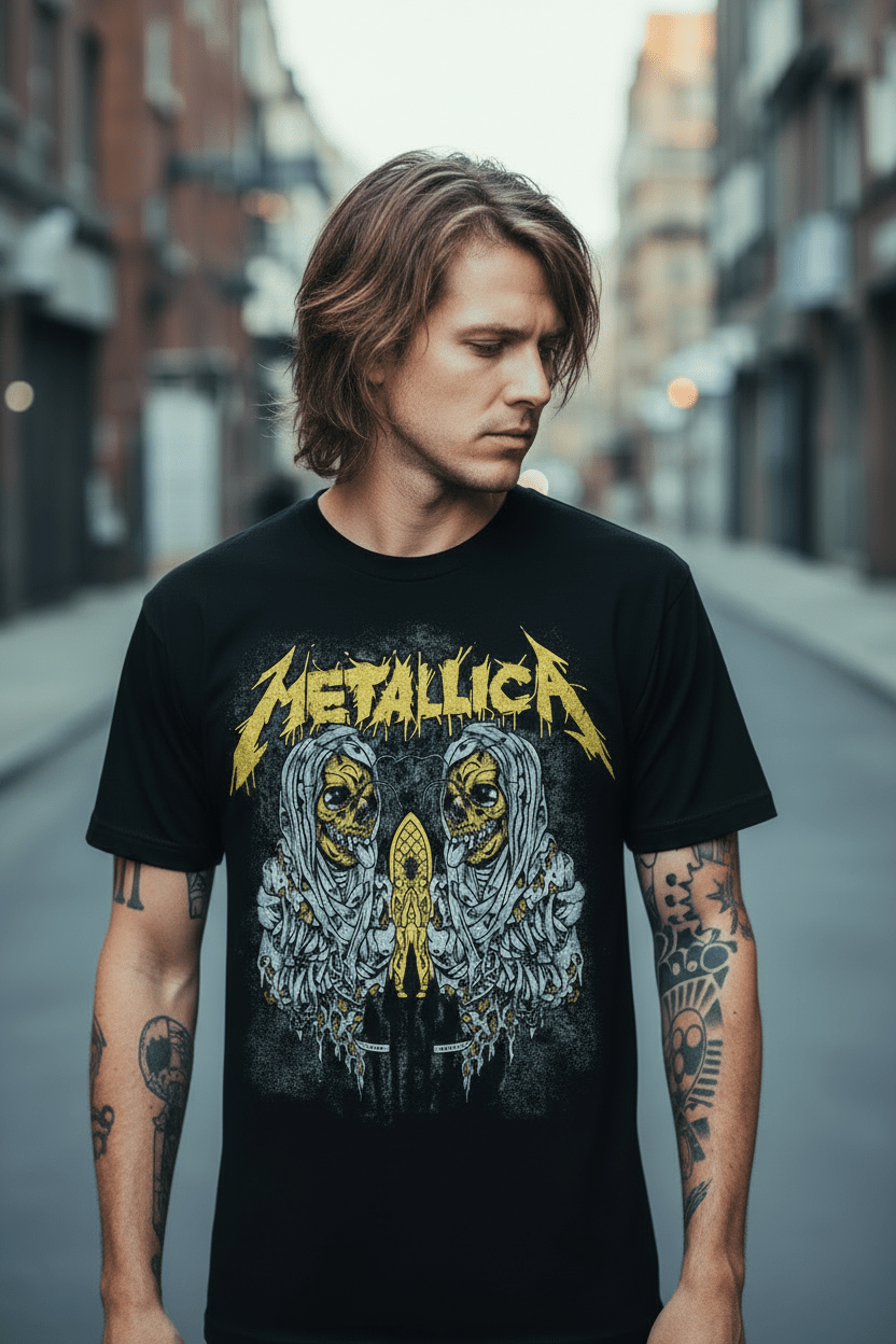 METALLICA - Band T-Shirt: Sanitarium - COOCOO.at - Dein Merch Shop aus Österreich