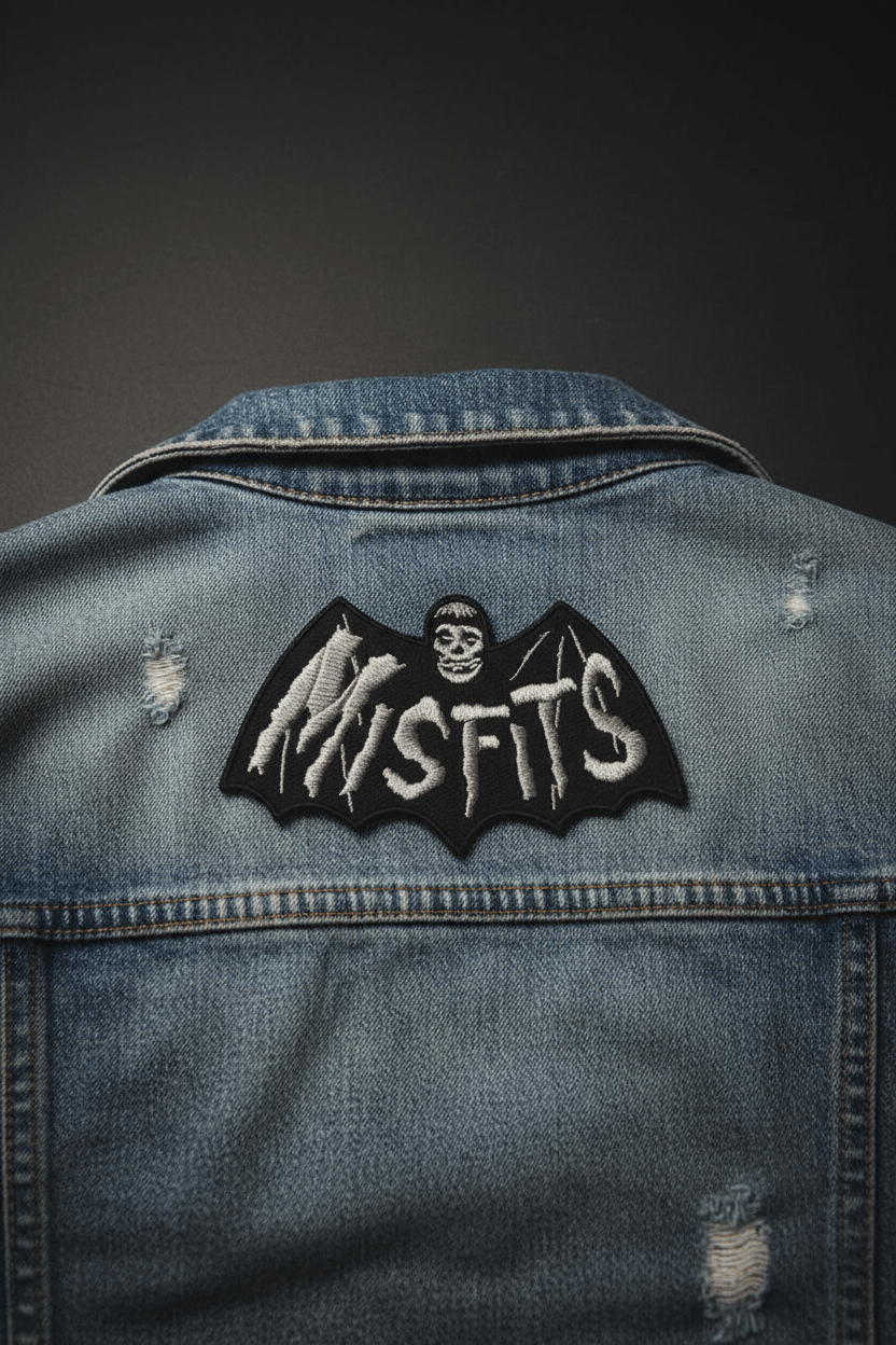 MISFITS - Band Merch Patch: Bat Logo - COOCOO.at - Dein Merch Shop aus Österreich