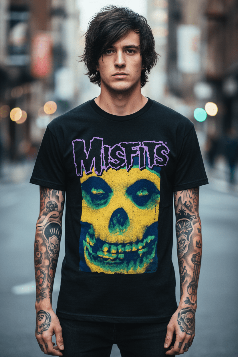MISFITS - Band T-Shirt: Warhol Fiend - COOCOO.at - Dein Merch Shop aus Österreich
