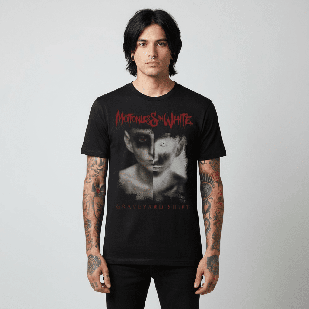 MOTIONLESS IN WHITE - Band T-Shirt: Split Screen - COOCOO.at - Dein Merch Shop aus Österreich