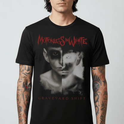 MOTIONLESS IN WHITE - Band T-Shirt: Split Screen - COOCOO.at - Dein Merch Shop aus Österreich