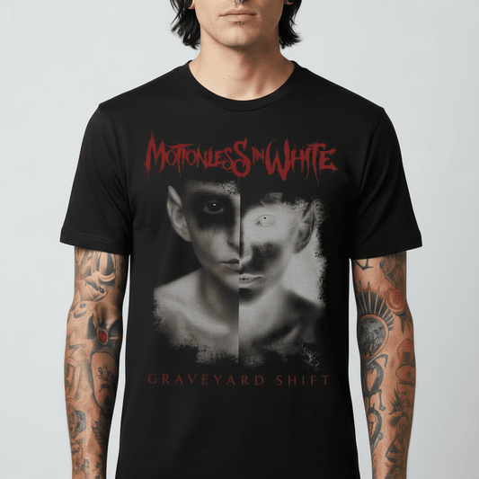 MOTIONLESS IN WHITE - Band T-Shirt: Split Screen - COOCOO.at - Dein Merch Shop aus Österreich