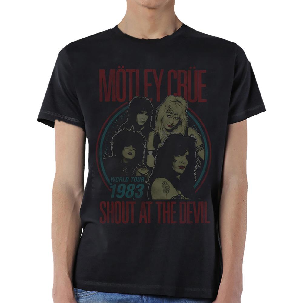 MÖTLEY CRÜE - Band T-Shirt: TOUR DEVIL '83 - COOCOO.at - Dein Merch Shop aus Österreich
