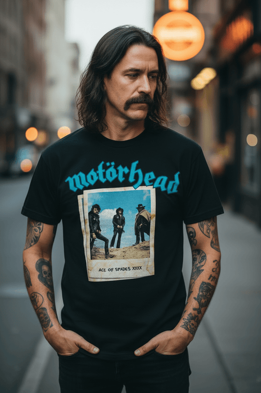 MOTÖRHEAD - Band T-Shirt: Ace of Spades Photo - COOCOO.at - Dein Merch Shop aus Österreich