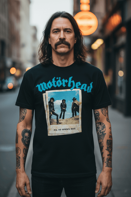 MOTÖRHEAD - Band T-Shirt: Ace of Spades Photo - COOCOO.at - Dein Merch Shop aus Österreich