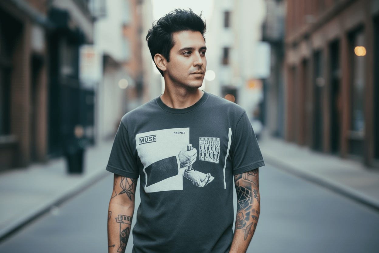 MUSE - Band T-Shirt: SHIFTING - COOCOO.at - Dein Merch Shop aus Österreich