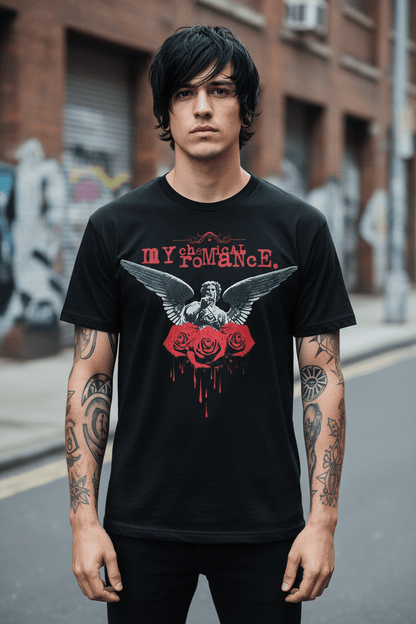 MY CHEMICAL ROMANCE - Band T-Shirt: ANGEL - COOCOO.at - Dein Merch Shop aus Österreich