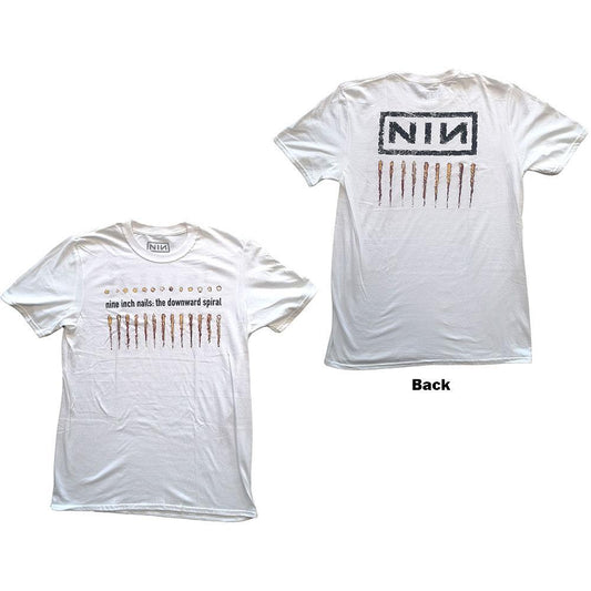 NINE INCH NAILS - Band T-Shirt: DOWNWARD SPIRAL