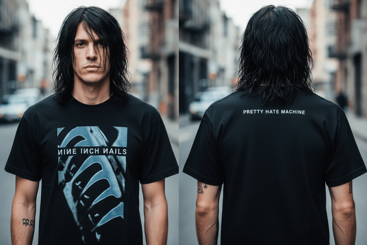 NINE INCH NAILS - Band T-Shirt: PRETTY HATE MACHINE - COOCOO.at - Dein Merch Shop aus Österreich