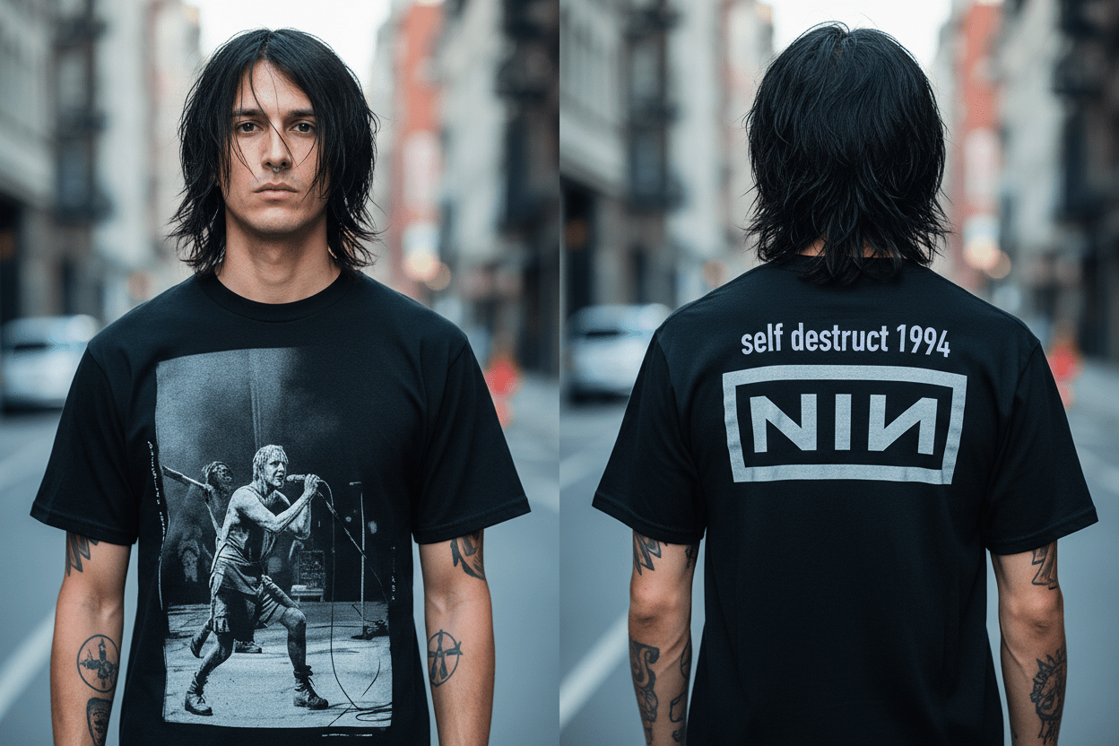NINE INCH NAILS - Band T-Shirt: Self Destruct '94 - COOCOO.at - Dein Merch Shop aus Österreich