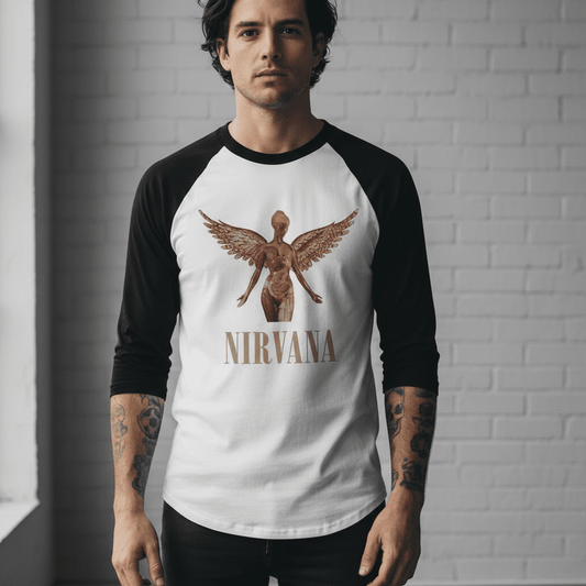 NIRVANA - Band Raglan T-Shirt: In Utero - COOCOO.at - Dein Merch Shop aus Österreich