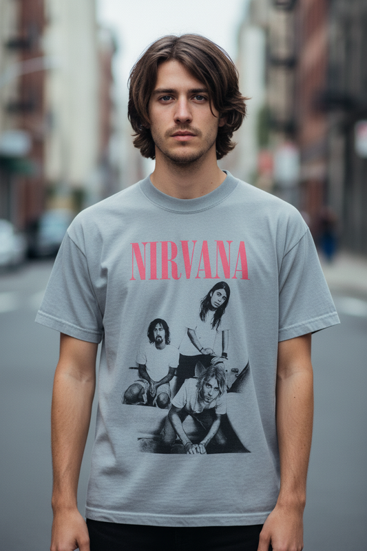 NIRVANA - Band T-Shirt: BATHROOM
