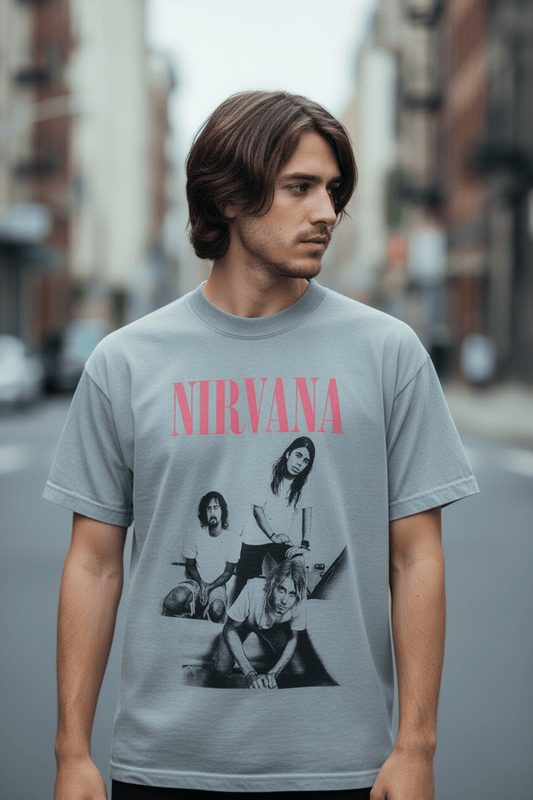 NIRVANA - Band T-Shirt: BATHROOM - COOCOO.at - Dein Merch Shop aus Österreich