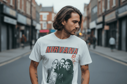 NIRVANA - Band T-Shirt: Flipper - COOCOO.at - Dein Merch Shop aus Österreich