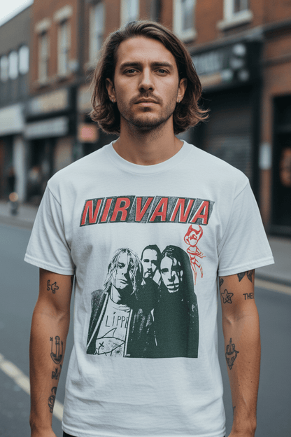 NIRVANA - Band T-Shirt: Flipper - COOCOO.at - Dein Merch Shop aus Österreich