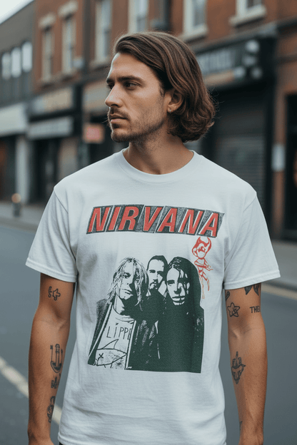 NIRVANA - Band T-Shirt: Flipper - COOCOO.at - Dein Merch Shop aus Österreich