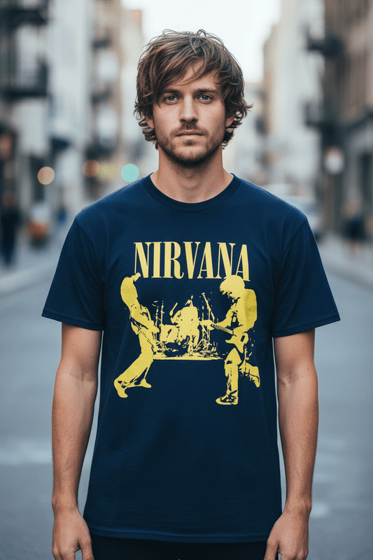 NIRVANA - Band T-Shirt: STAGE - COOCOO.at - Dein Merch Shop aus Österreich