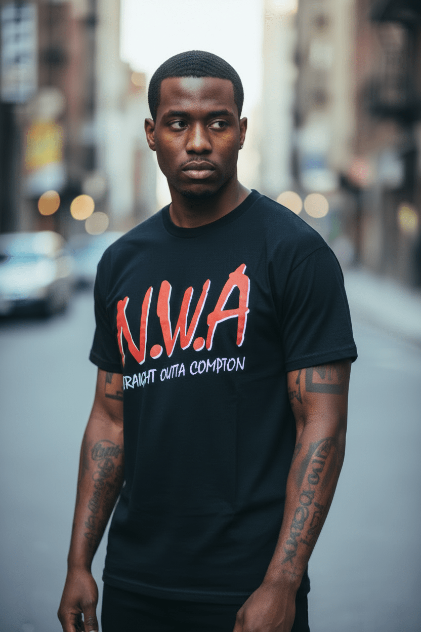 N.W.A. - Band T-Shirt: COMPTON - COOCOO.at - Dein Merch Shop aus Österreich