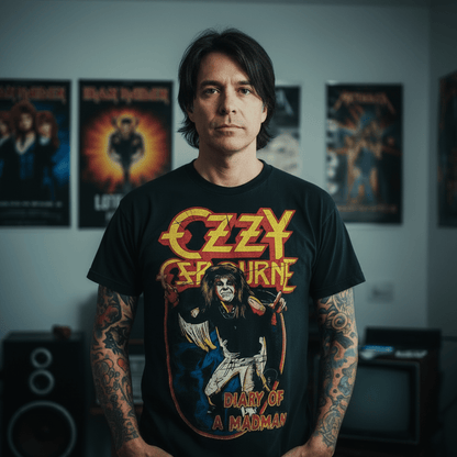 OZZY OSBOURNE - Band T-Shirt: DIARY - COOCOO.at - Dein Merch Shop aus Österreich
