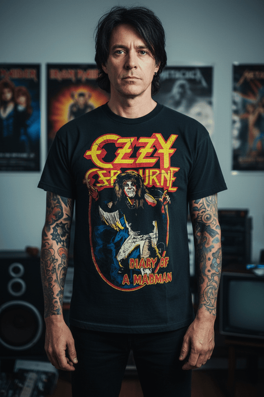 OZZY OSBOURNE - Band T-Shirt: DIARY - COOCOO.at - Dein Merch Shop aus Österreich