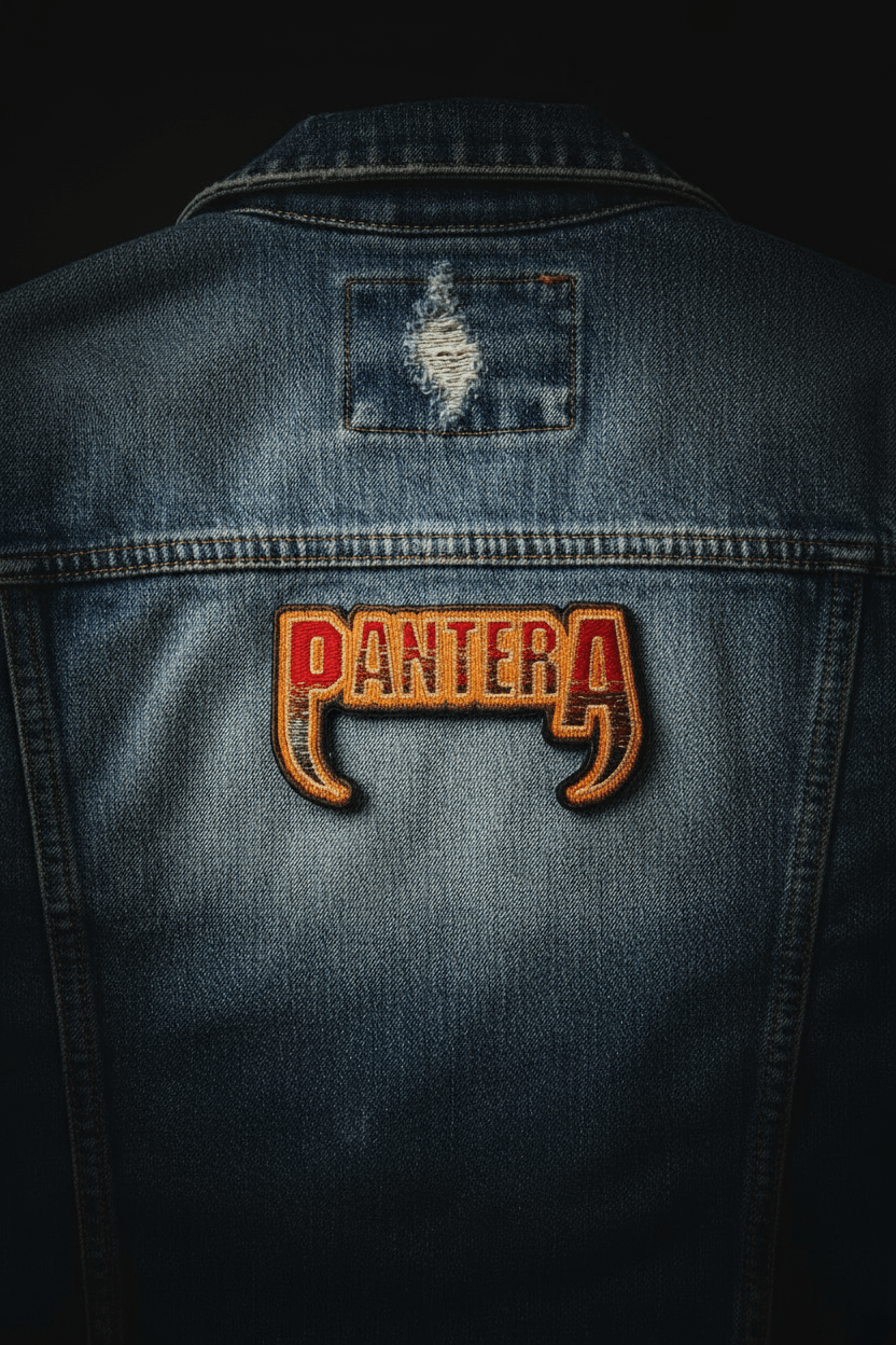 PANTERA - Band Merch Patch: Fangs Logo - COOCOO.at - Dein Merch Shop aus Österreich