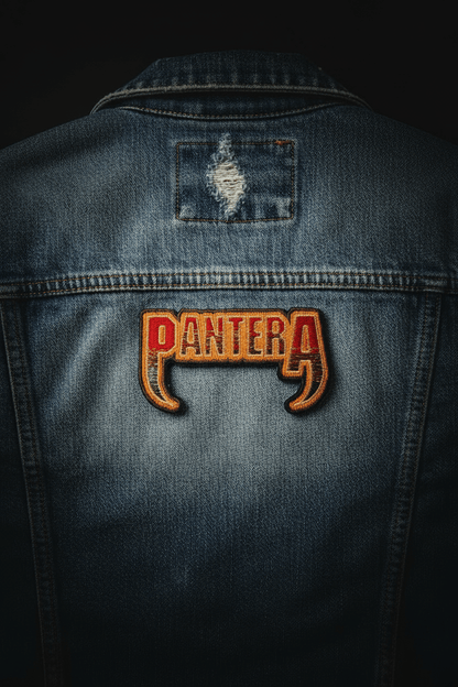 PANTERA - Band Merch Patch: Fangs Logo - COOCOO.at - Dein Merch Shop aus Österreich