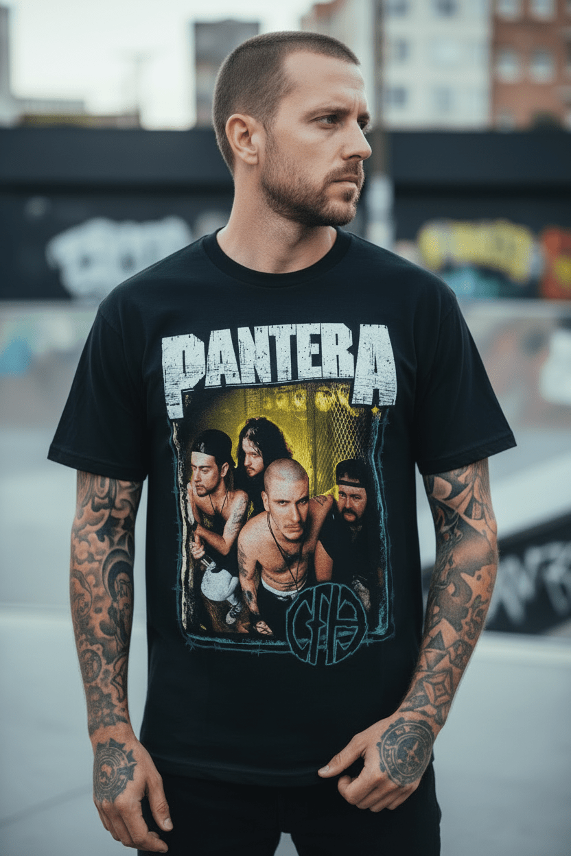 PANTERA - Band T-Shirt: Barbed - COOCOO.at - Dein Merch Shop aus Österreich