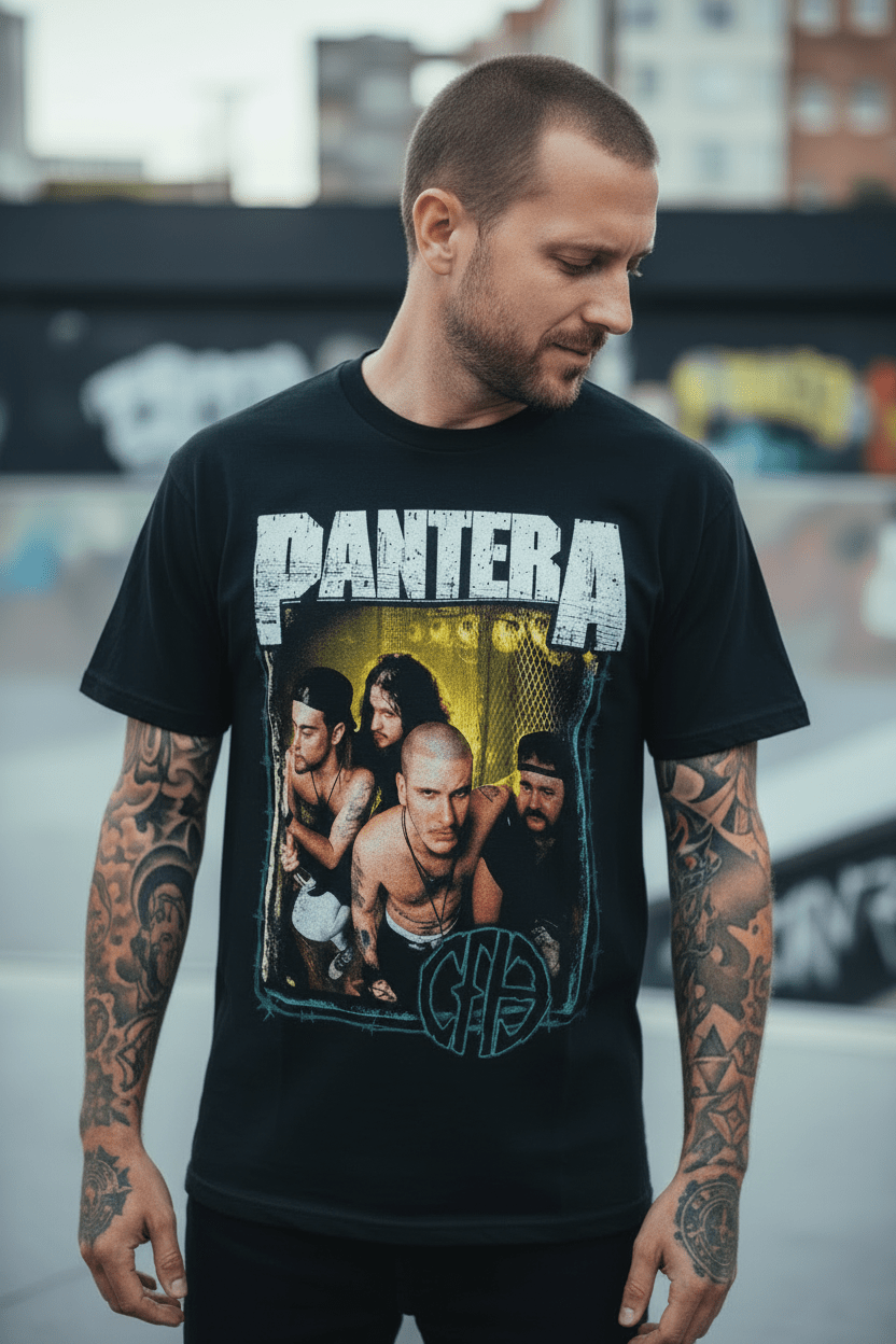 PANTERA - Band T-Shirt: Barbed - COOCOO.at - Dein Merch Shop aus Österreich