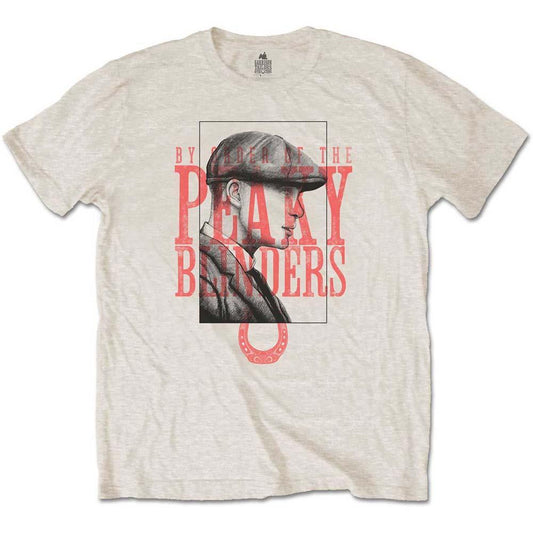 PEAKY BLINDERS - Merch T-Shirt: RED LOGO TOMMY