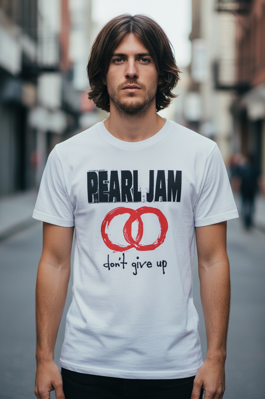 PEARL JAM – Band T-Shirt: DON'T GIVE UP