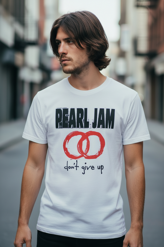 PEARL JAM – Band T-Shirt: DON'T GIVE UP