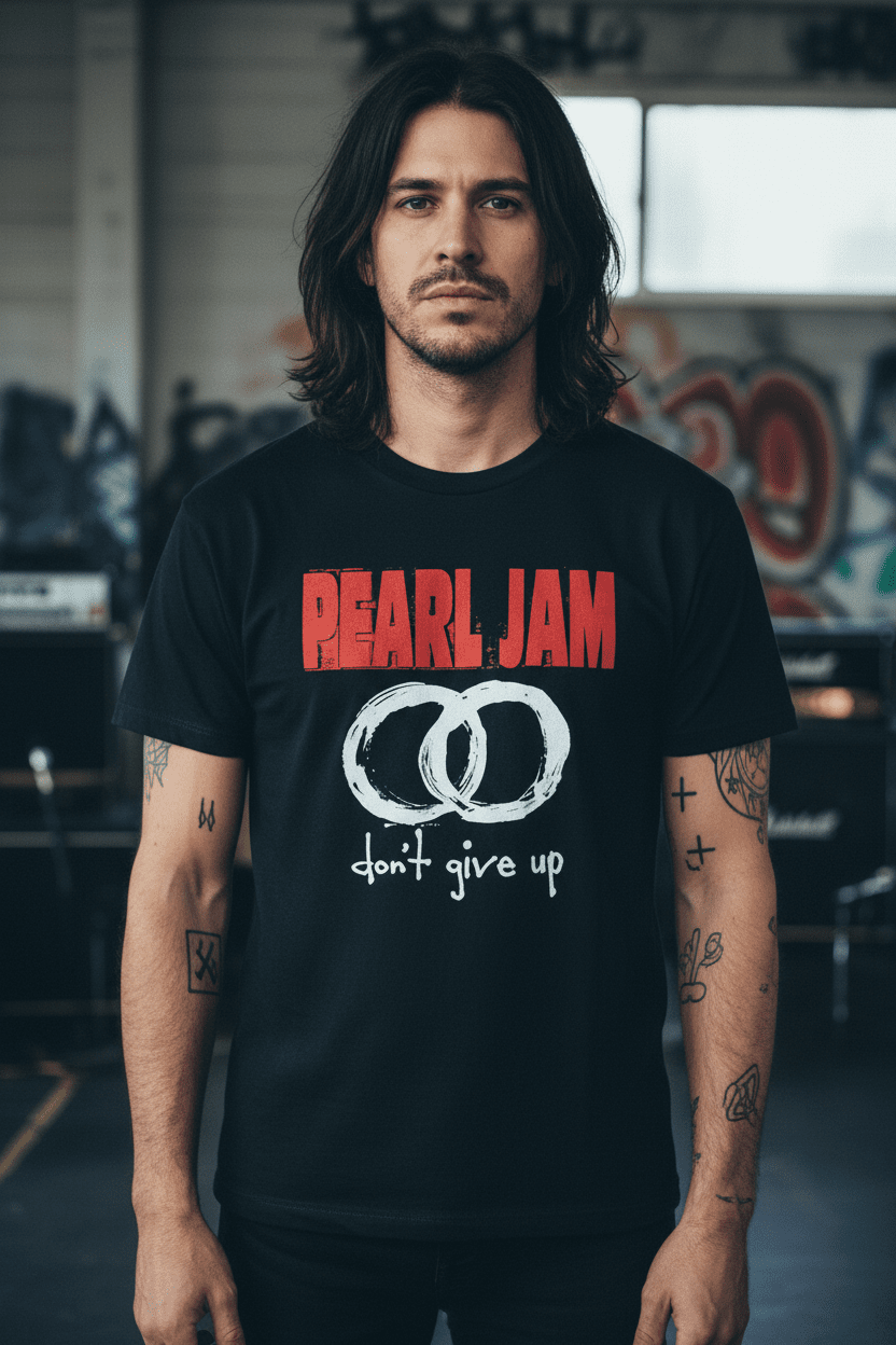 PEARL JAM - Band T-Shirt: DON'T GIVE UP - COOCOO.at - Dein Merch Shop aus Österreich