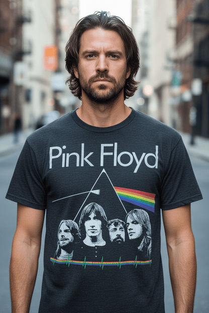 PINK FLOYD - Band T-Shirt: DARK BAND - COOCOO.at - Dein Merch Shop aus Österreich