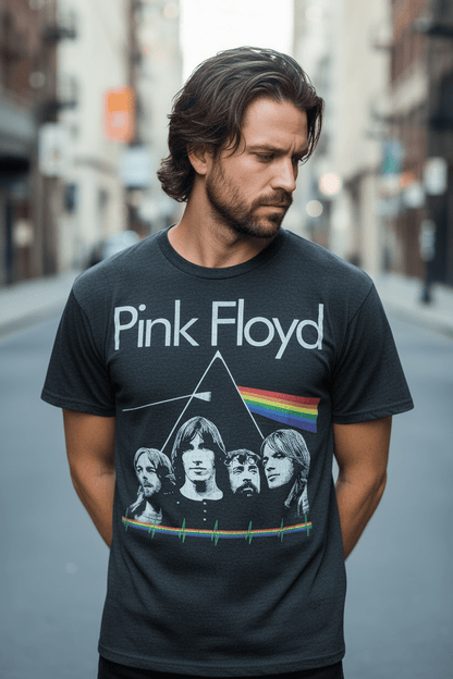 PINK FLOYD - Band T-Shirt: DARK BAND - COOCOO.at - Dein Merch Shop aus Österreich