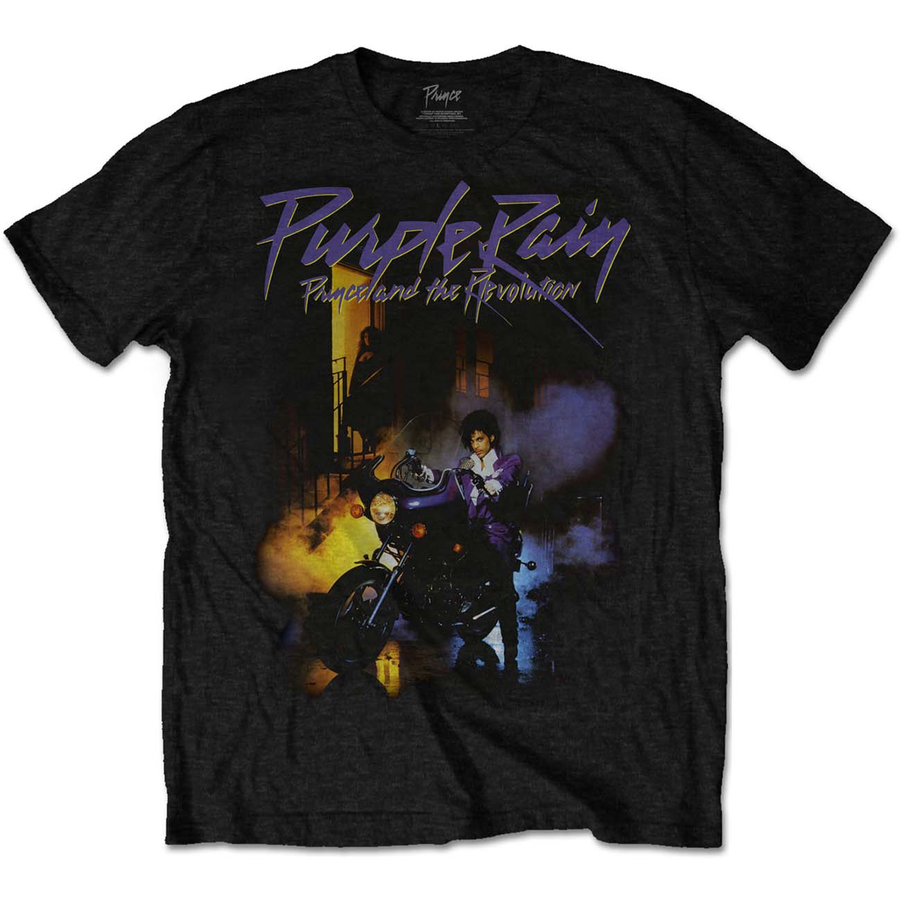 PRINCE - Band T-Shirt: Purple Rain - COOCOO.at - Dein Merch Shop aus Österreich