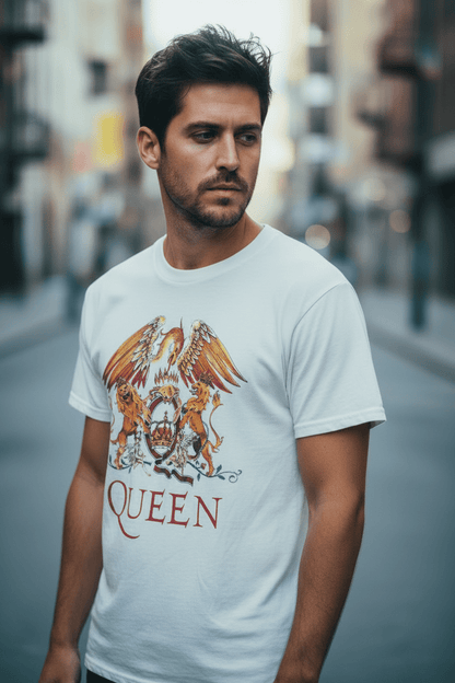 QUEEN - Band T-Shirt: CLASSIC CREST - COOCOO.at - Dein Merch Shop aus Österreich