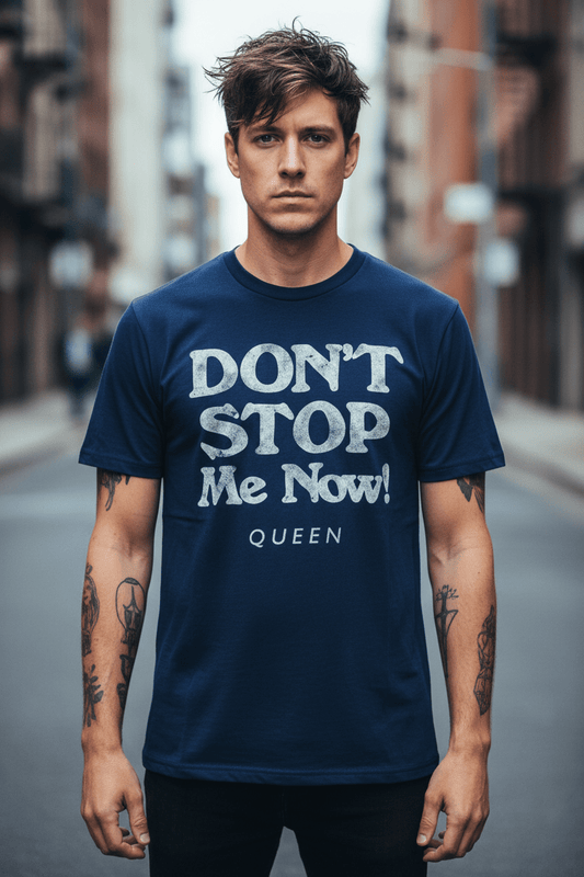 QUEEN – Band T-Shirt: Don't Stop - COOCOO.at - Dein Merch Shop aus Österreich