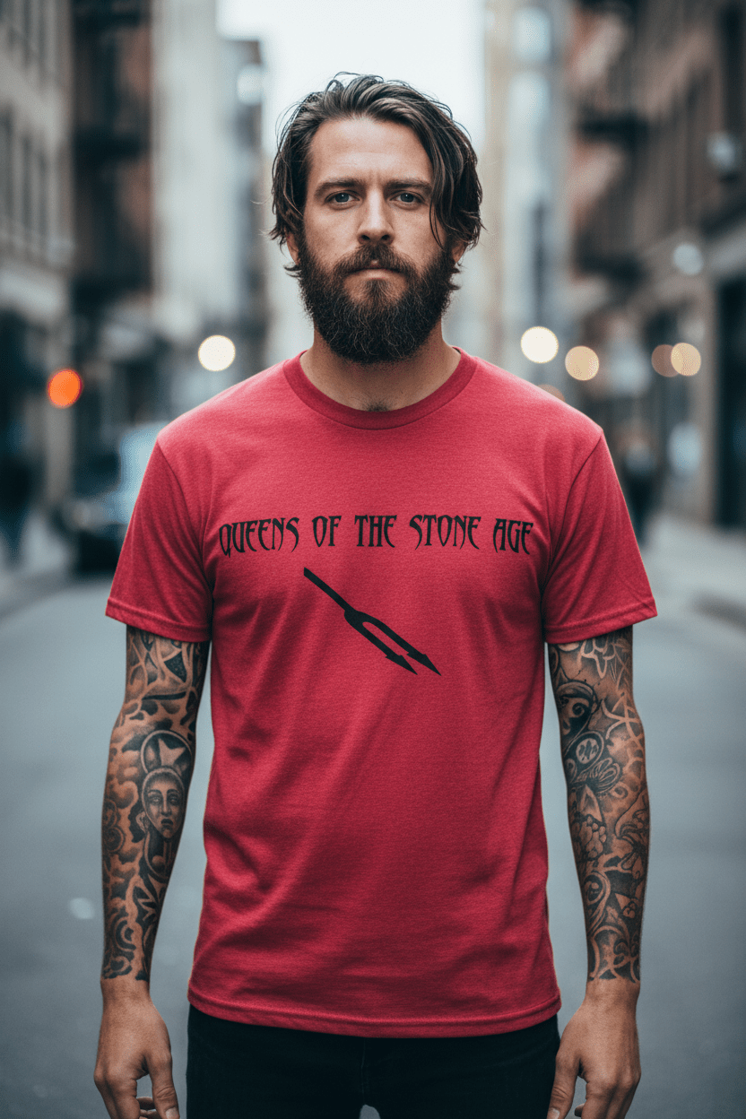 QUEENS OF THE STONE AGE - Band T-Shirt: Deaf - COOCOO.at - Dein Merch Shop aus Österreich