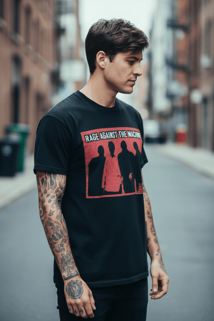 RAGE AGAINST THE MACHINE – Band T-Shirt: Debut - COOCOO.at - Dein Merch Shop aus Österreich