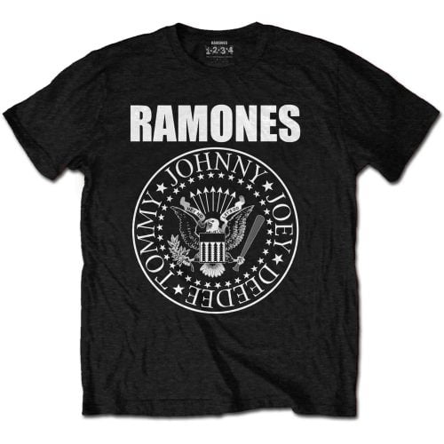 RAMONES – Kids T-Shirt: PRESIDENTIAL SEAL - Kinder Bandshirt - Official Merchandise - Logo