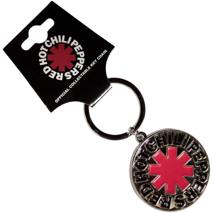 RED HOT CHILI PEPPERS - Schlüsselanhänger: Logo - COOCOO.at - Dein Merch Shop aus Österreich