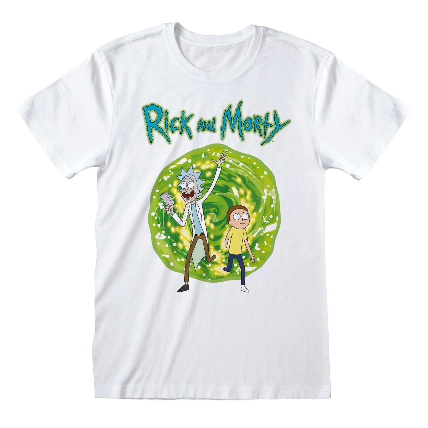 RICK AND MORTY - Merch T-Shirt: PORTAL - COOCOO.at - Dein Merch Shop aus Österreich